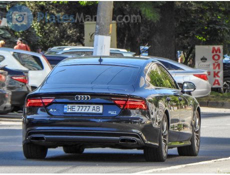 HE 7777 AB, Audi A7