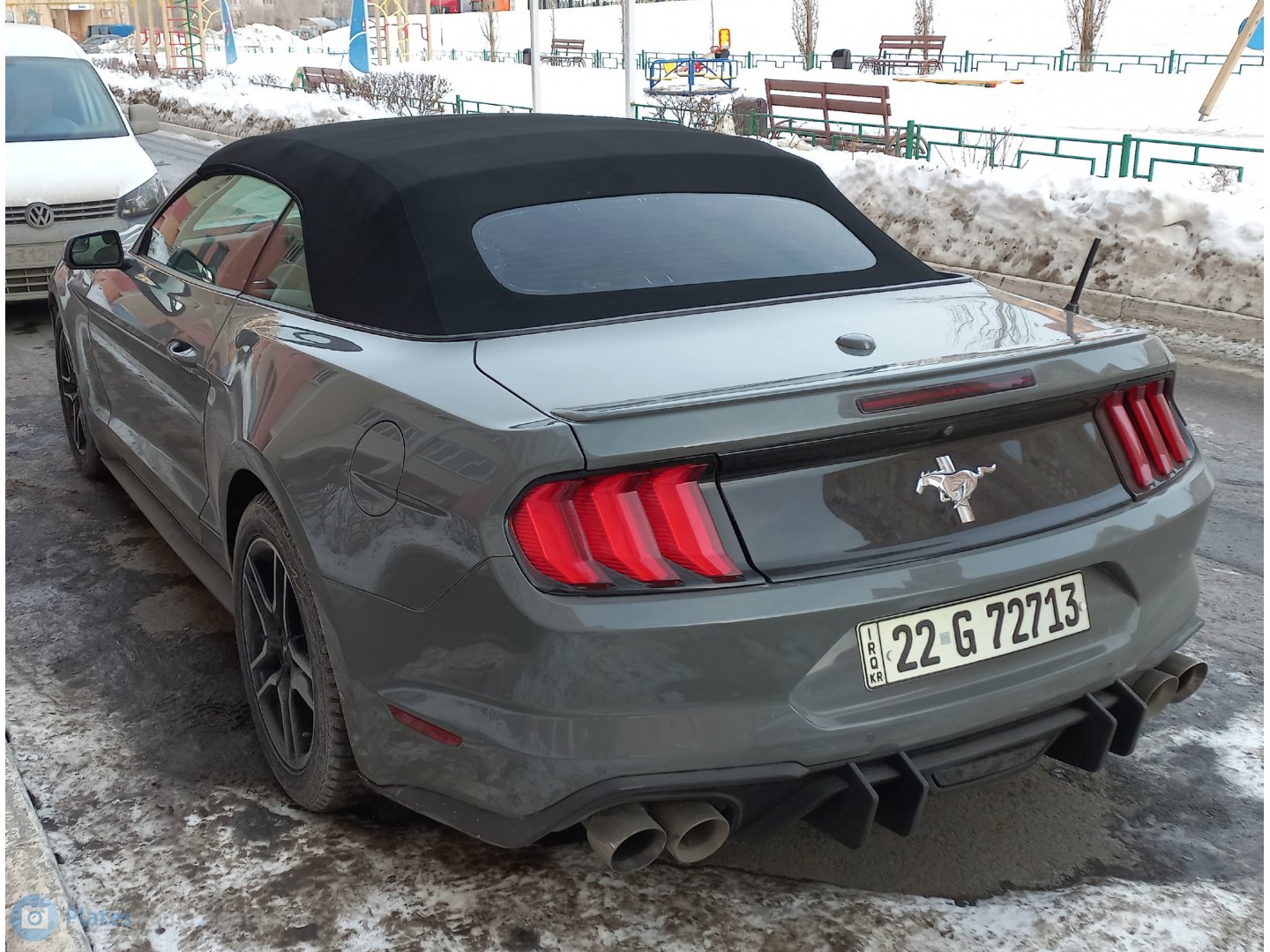 22 G 72713, Ford Mustang 6th gen 2-door Coupé (S550), facelift, 2017–2023