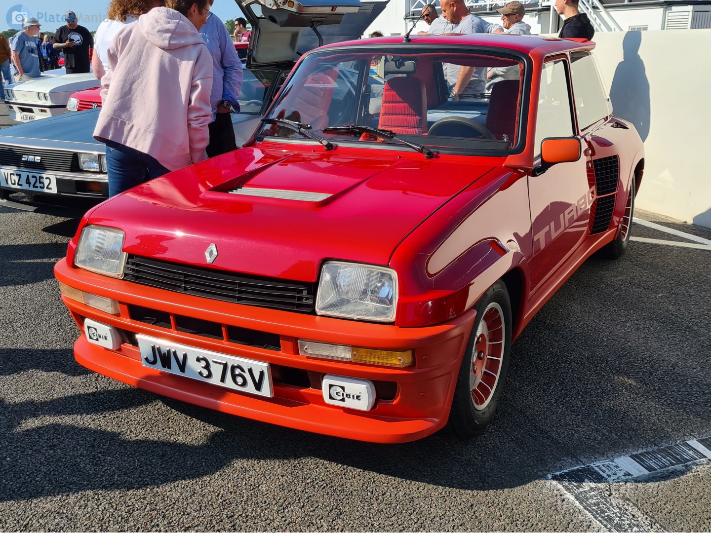 JWV376V, Renault 5 1st gen Turbo (822), 1980–1986