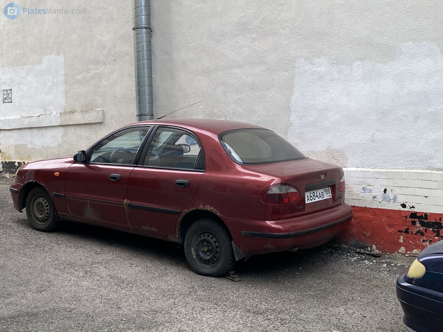 а 684 ав 188, Daewoo Sens 1st gen (T150; CIS-market), 2002–2009