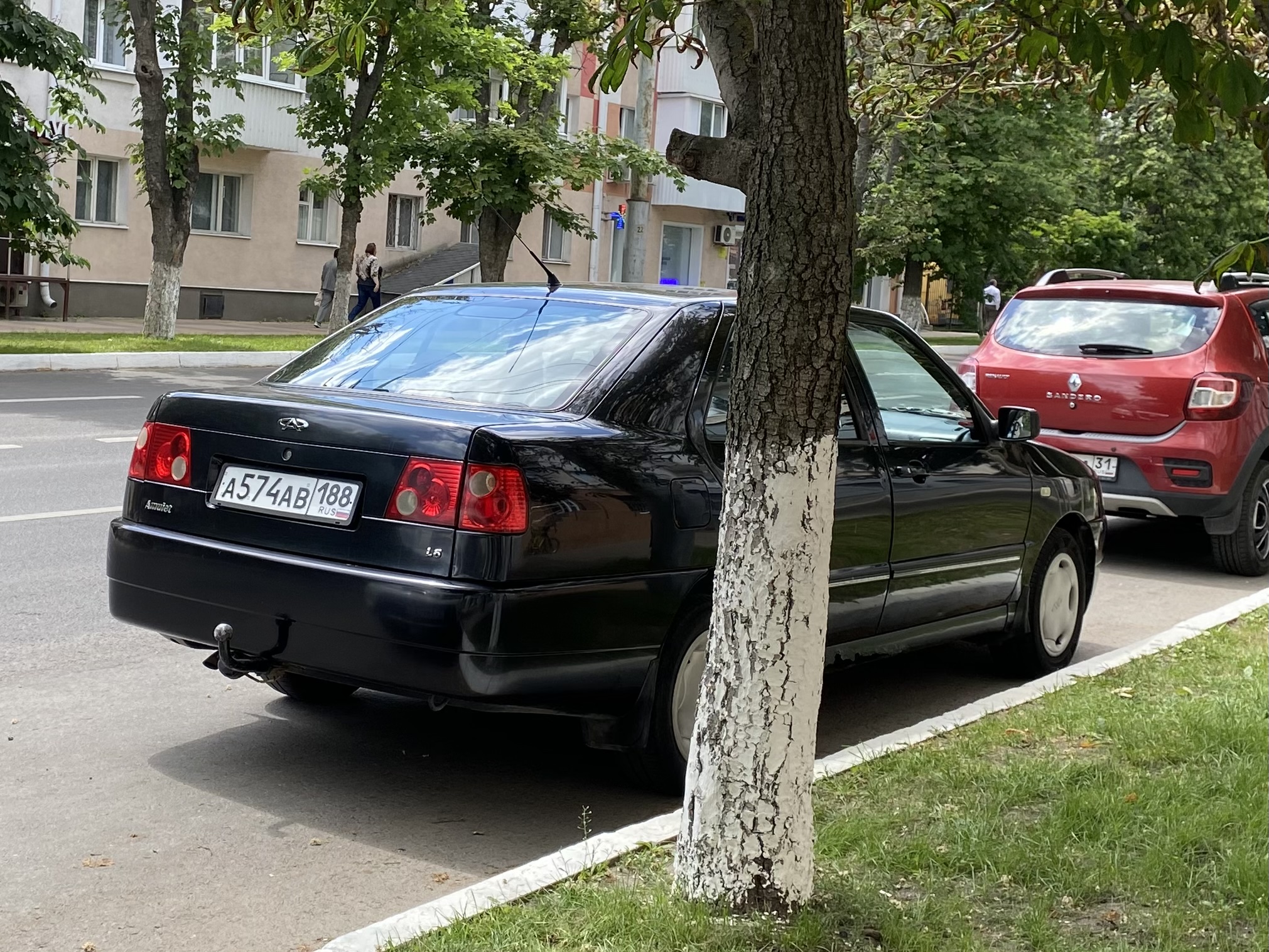 а 574 ав 188, Chery (Chirey) Amulet 1st gen (A15), 2003–2011