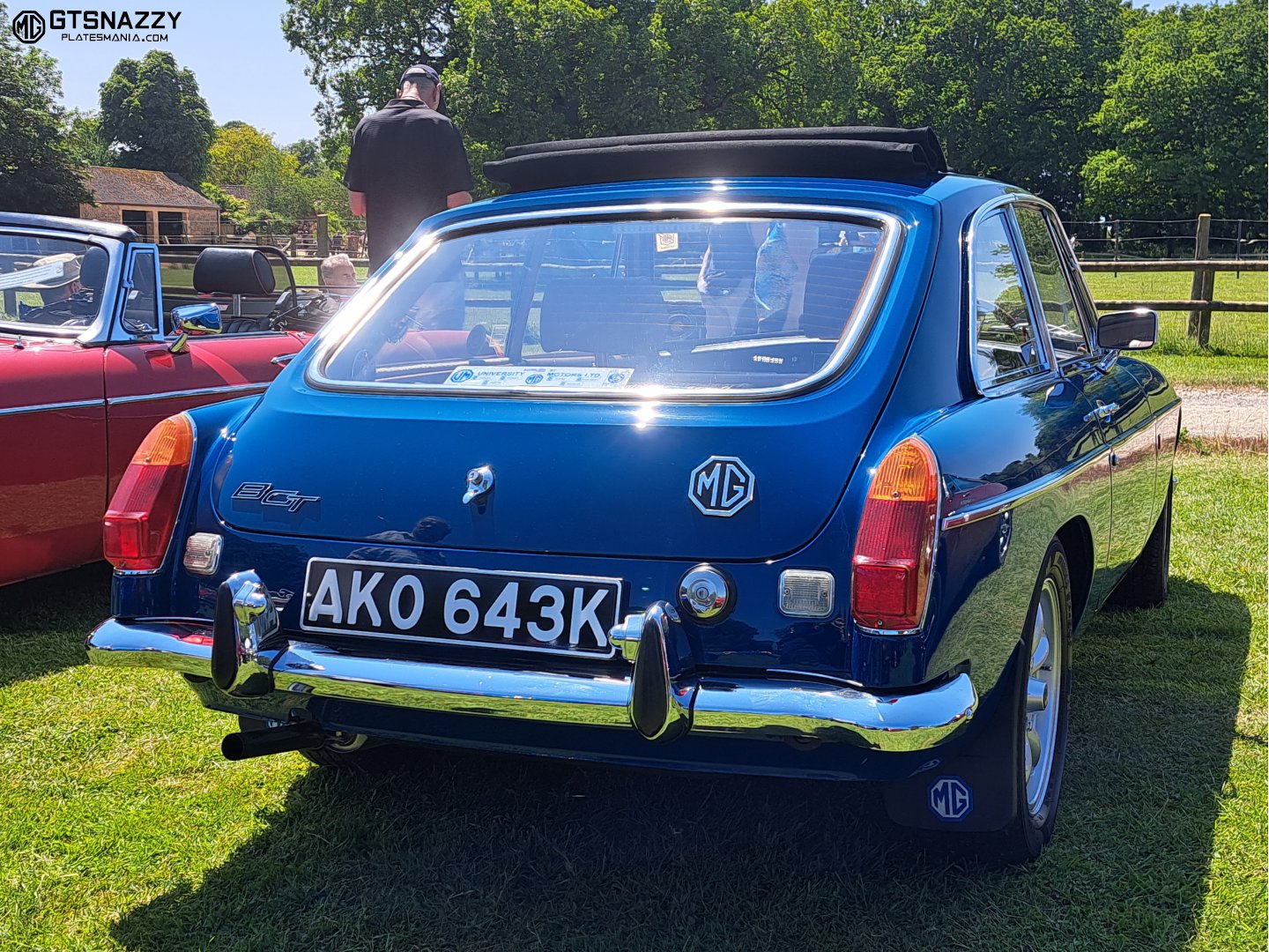 AKO643K, MG B 1st gen GT Coupé, 1965–1980