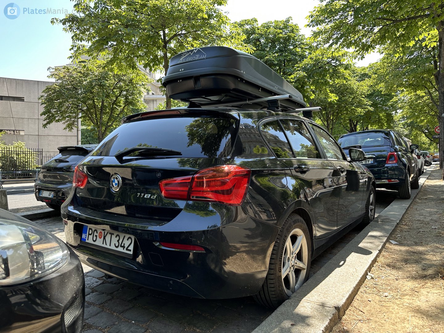 PG KT342, BMW 1 Series 2nd gen 5-door Hatch (F20), facelift, 2015–2019