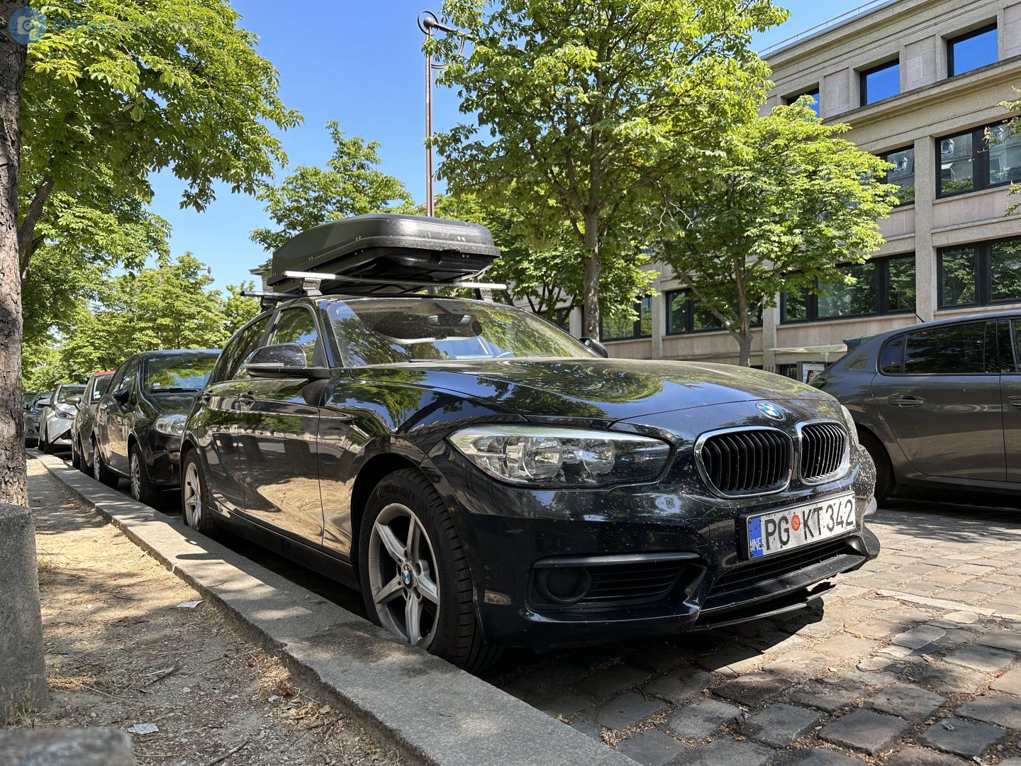 PG KT342, BMW 1 Series 2nd gen 5-door Hatch (F20), facelift, 2015–2019