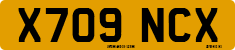 License plate of the United Kingdom, 1983 year system