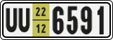 License plate of Armenia, Export transit plates