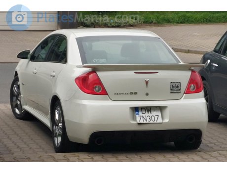 DW 7N307, Pontiac G6