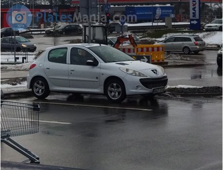 MAZ 013, Peugeot 206