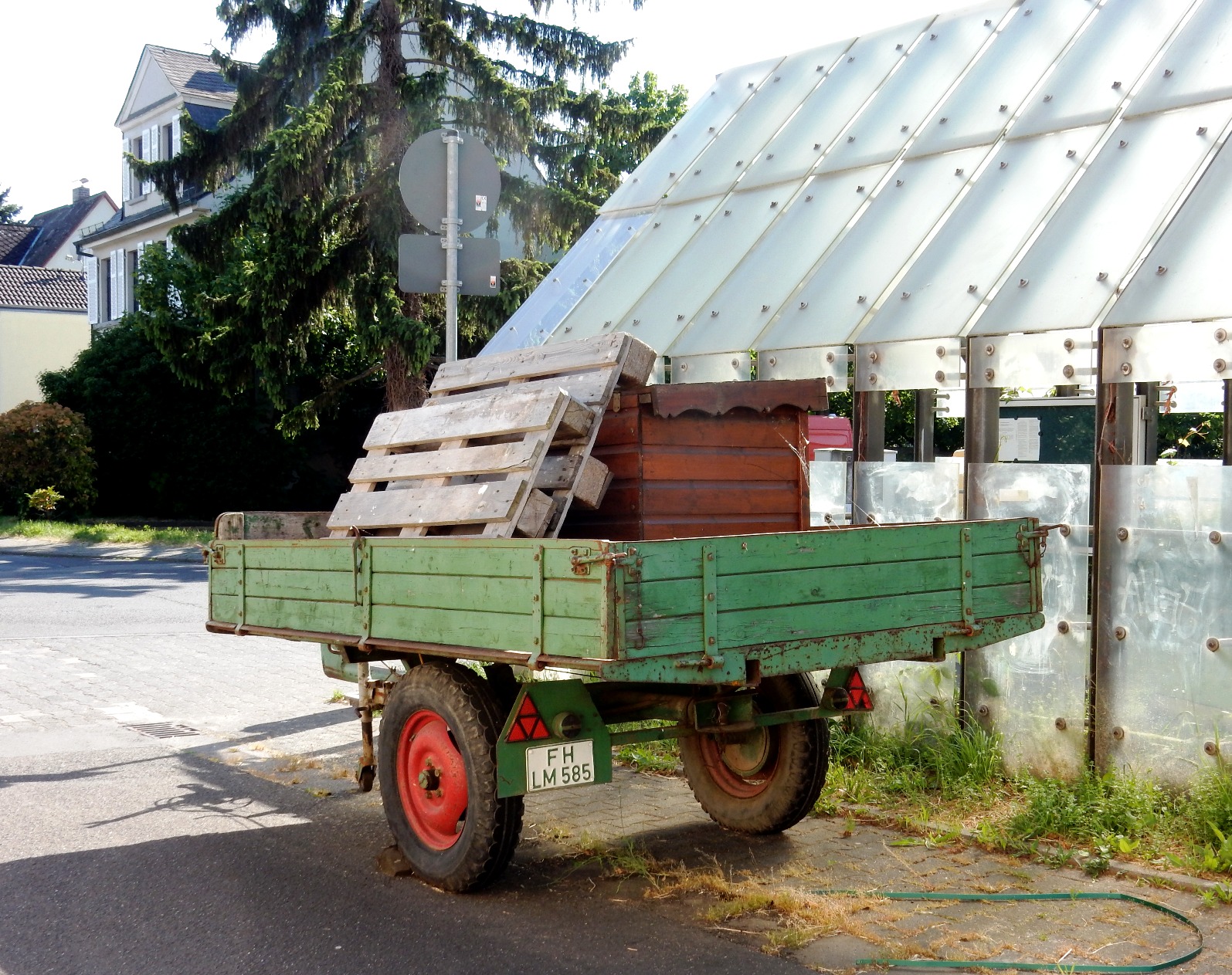 FH LM 585, Regular plates 