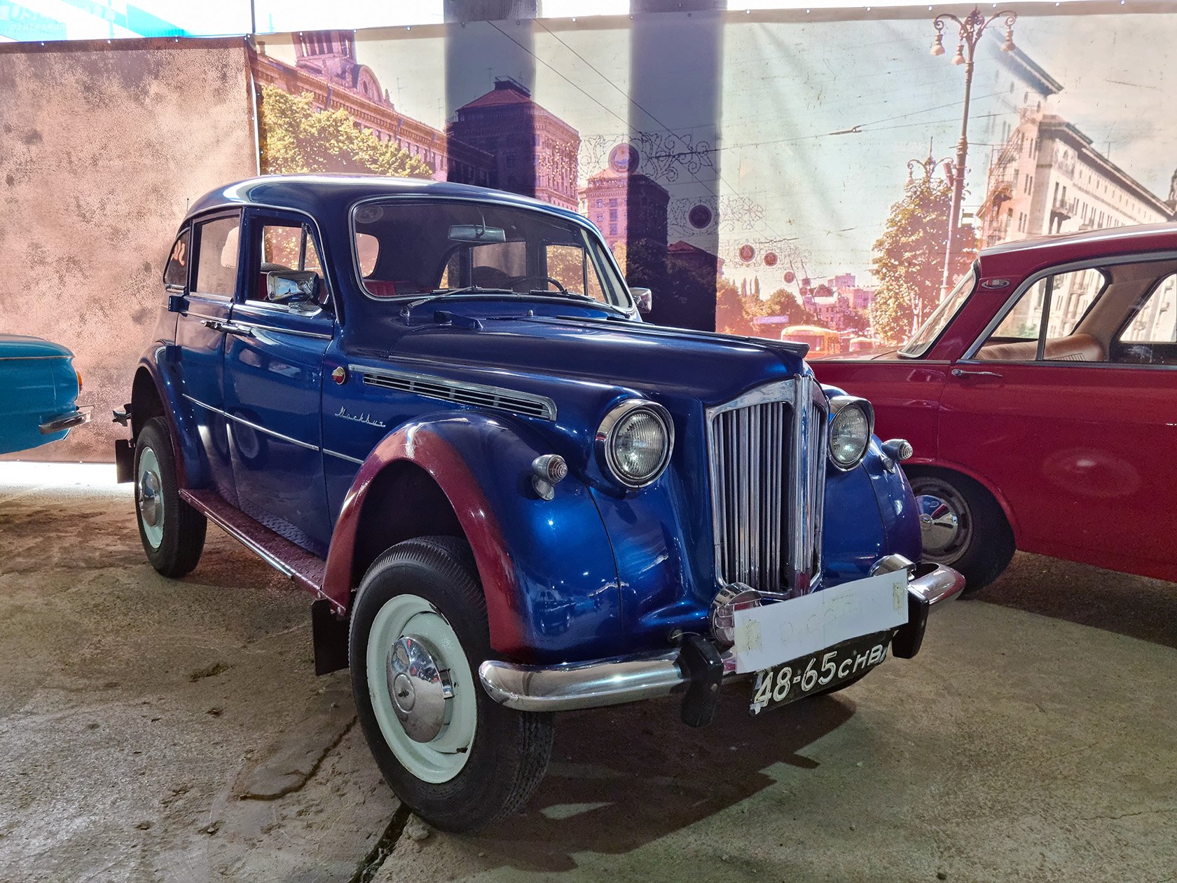 4865 СНВ, Moskvich (AZLK) 400/401 400-420 Sedan, 1946–1954