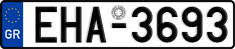 License plate of Greece, Cars
