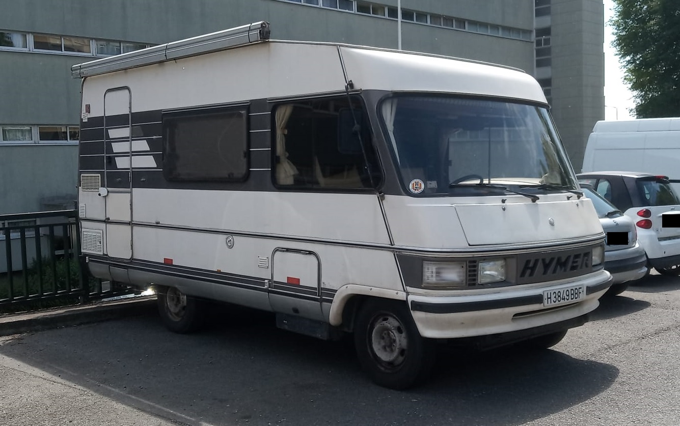 H 3849 BBF, Hymer Mobil 