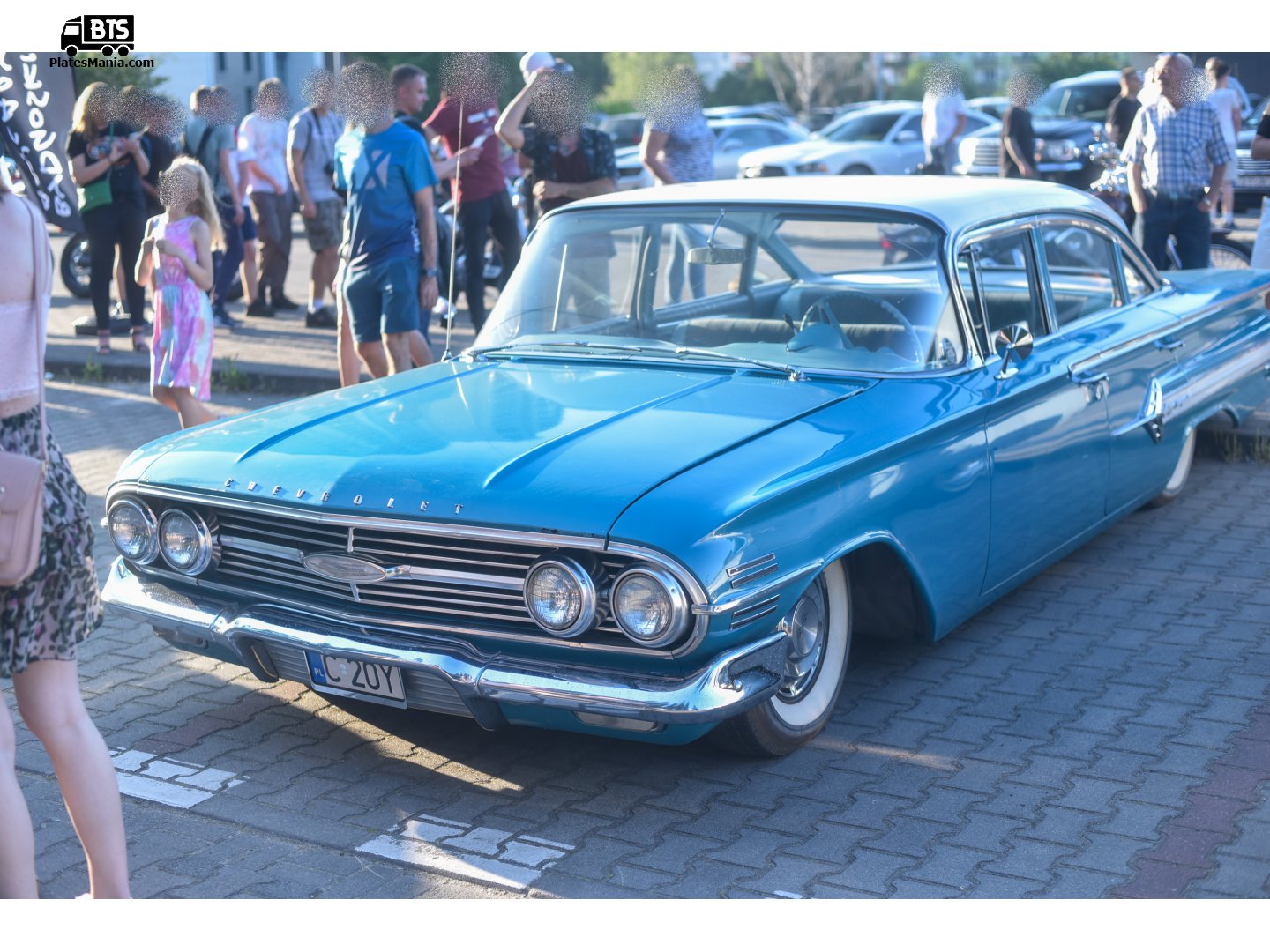 C 20Y, Chevrolet Impala 2nd gen 1960 4-door Sedan (1719/1819; B-body), facelift, 1959–1960