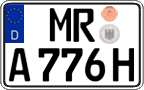 German license plate, Plates for oldtimers (type 