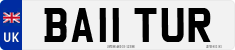 License plate of the United Kingdom, 2001 year system