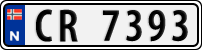 License plate of Norway, Trailers, motorcycles, special vehicles