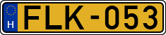 license plates of Hungary, Commercial vehicles (1990)
