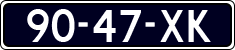 License plate of the Netherlands, Cars