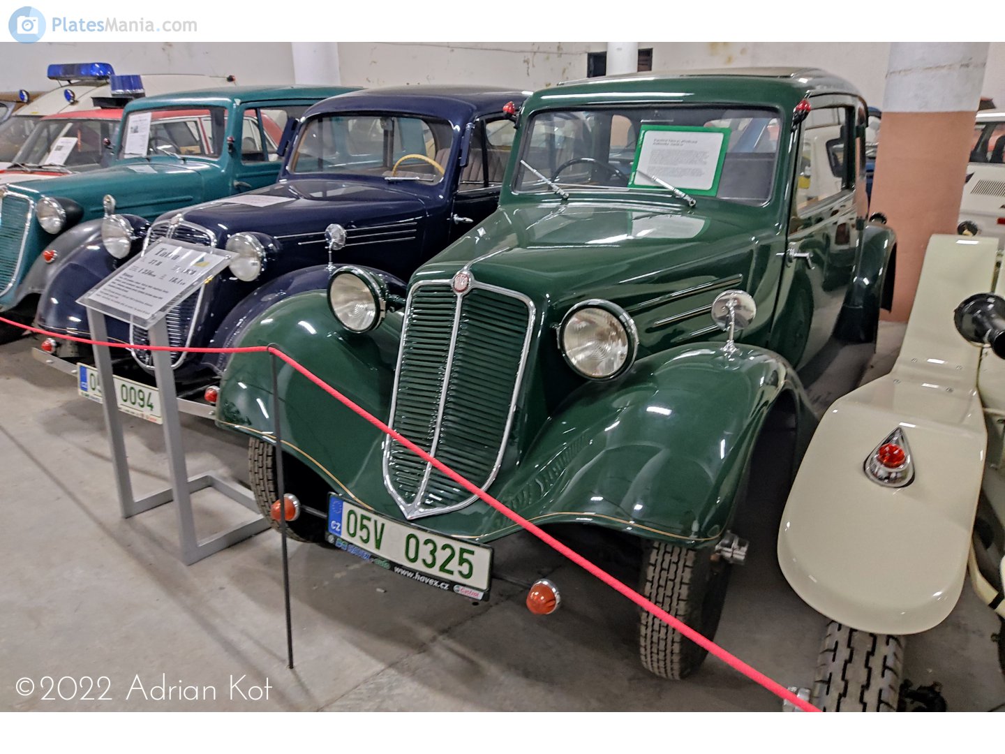 05V 0325, Tatra 57 57A Sedan, 1935–1938