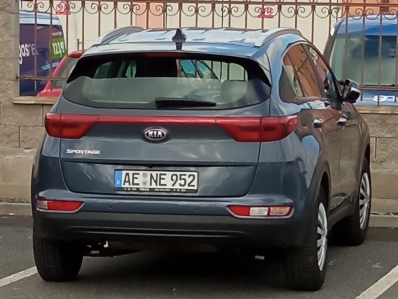AE NE 952, Kia Sportage 4th gen (QL), 2015–2018 (–2019 for NA-market)