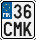 License plate of Finland, Motorcycles