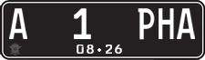 License plate of Indonesia, Regular plates