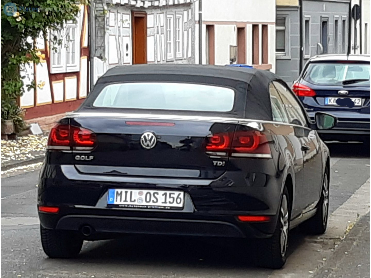 MIL OS 156, Volkswagen Golf 6th gen Cabrio (5K), 2011–2016