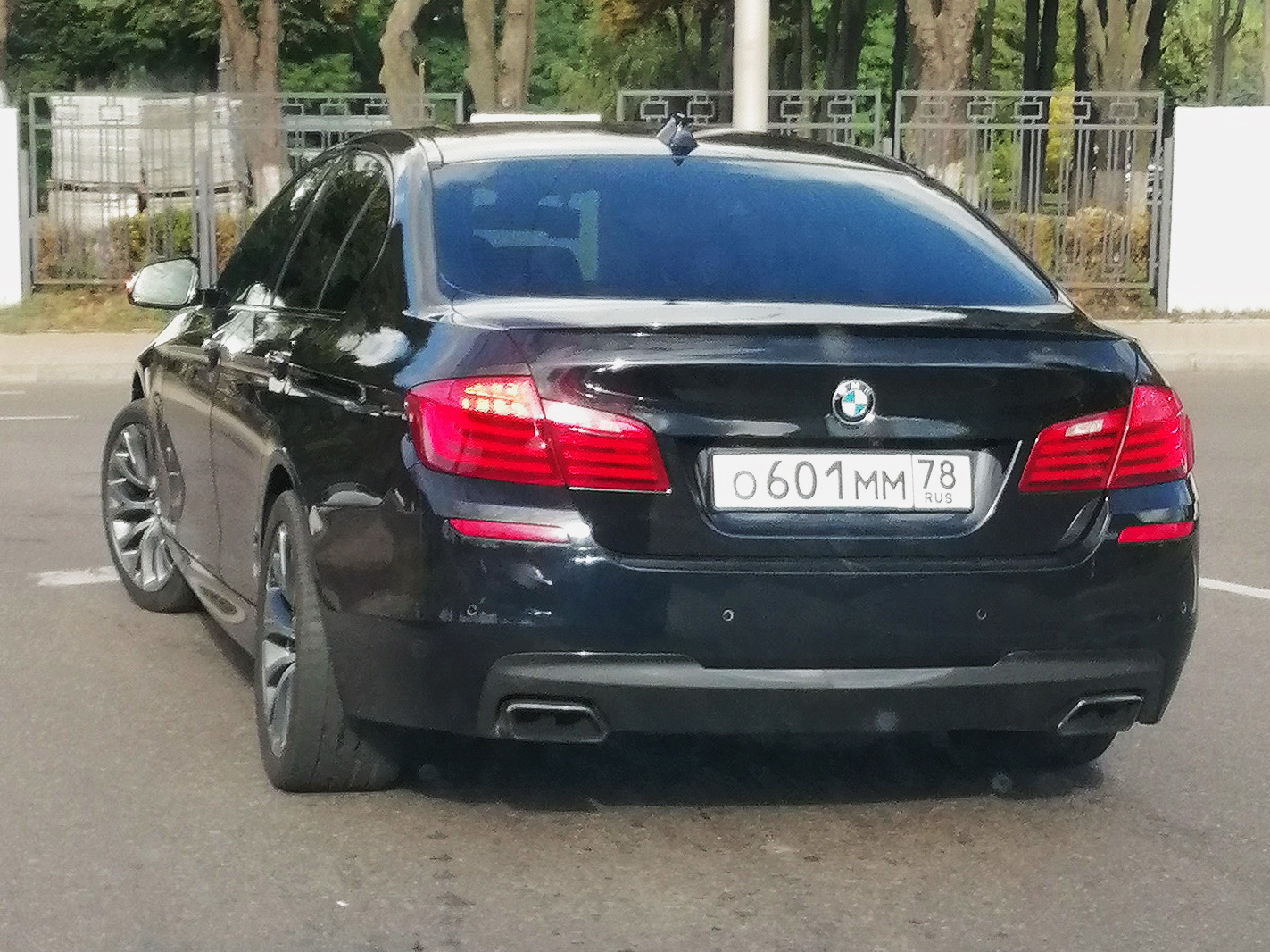 о 601 мм 78, BMW 5 Series 6th gen Sedan (F10/F18), 2010–2017