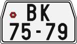 License plate of the Czech Republic, Motorcycles (1960)