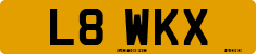 License plate of the United Kingdom, 1983 year system