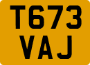 License plate of the United Kingdom, 1983 year system