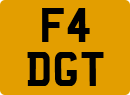 License plate of the United Kingdom, 1983 year system