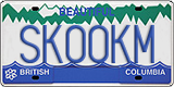 British Columbia, Vanity Plates