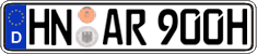 German license plate, Plates for oldtimers (type 