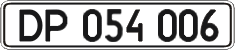 License plate Ukraine, Diplomatic