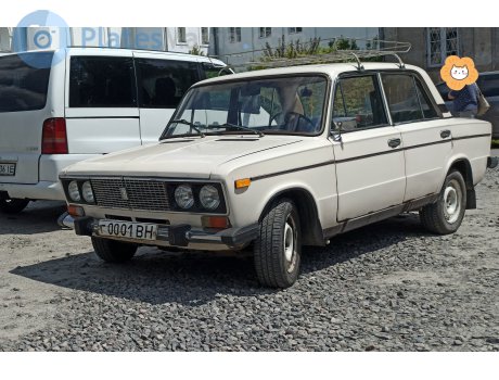 г 0001 ВН, Lada (VAZ) 2106