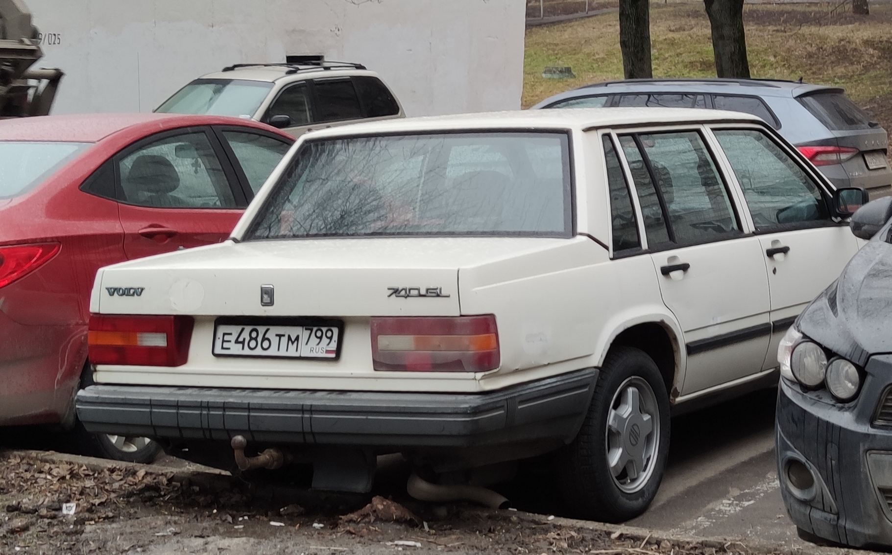 е 486 тм 799, Volvo 740 1st gen Sedan (744), facelift, 1989–1992