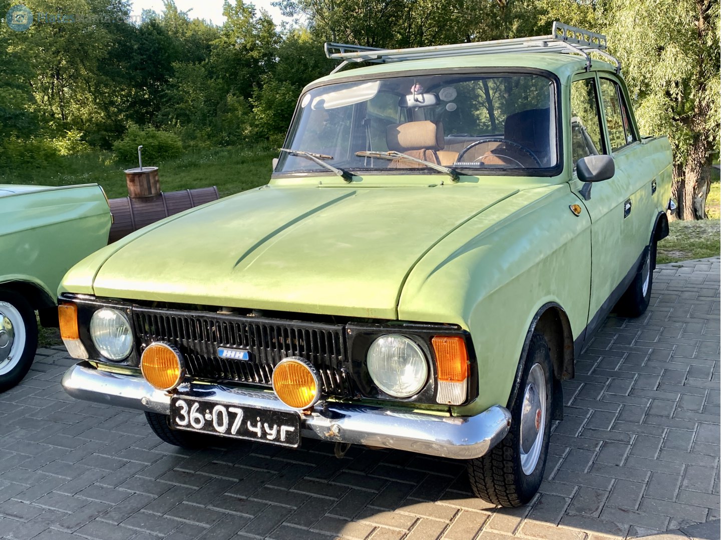 3607 ЧУГ, License plate without vehicle 