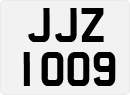 License plate of the United Kingdom, Northern Ireland (1966)