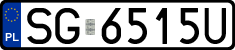 License plates of Poland, Regular car plates