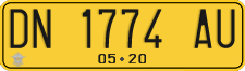 License plate of Indonesia, Commercial vehicles