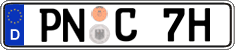 German license plate, Plates for oldtimers (type 