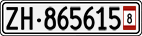 License plate of Switzerland, Provisional