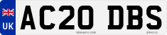 License plate of the United Kingdom, 2001 year system