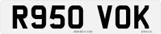 License plate of the United Kingdom, 1983 year system