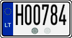 License plate of Lithuania, Oldtimers