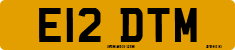 License plate of the United Kingdom, 1983 year system