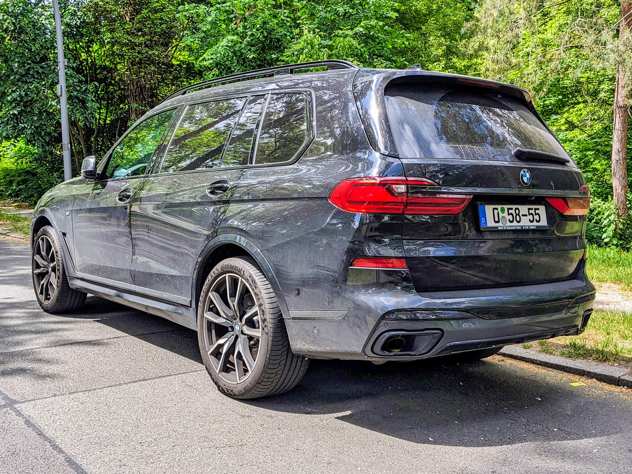 0 58-55, BMW X7 1st gen (G07), 2019–2022