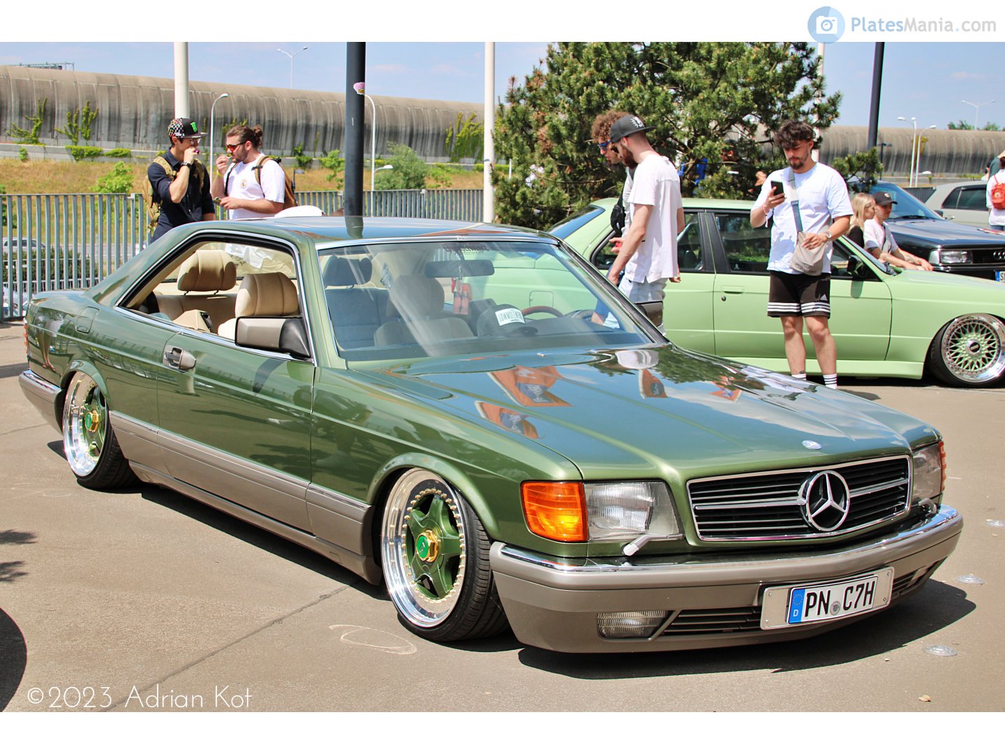 PN C 7 H, Mercedes-Benz S-Klasse 4th gen Coupé (C126), 1981–1991