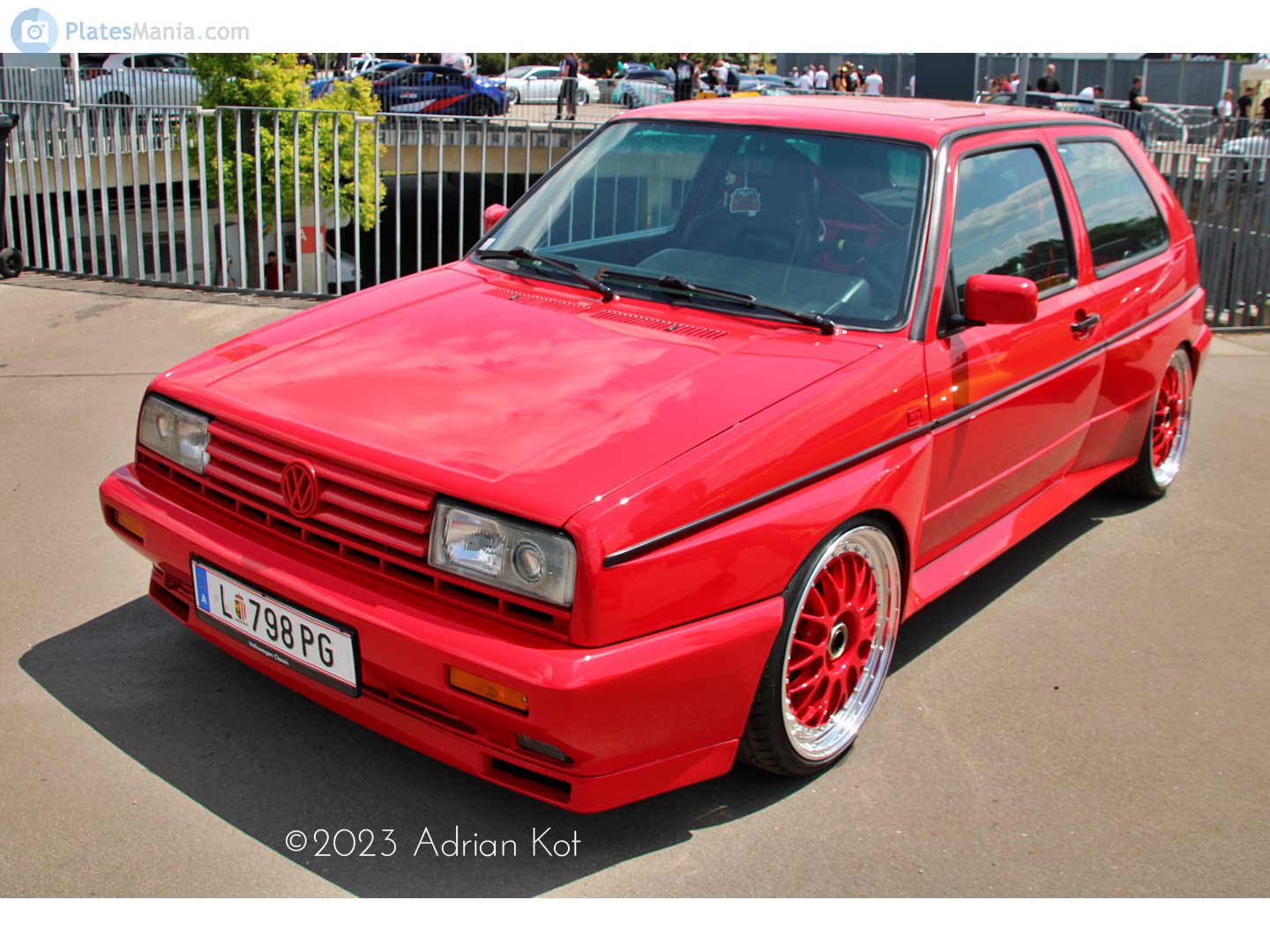 L 798 PG, Volkswagen Golf 2nd gen 3-door Hatch (19/1G), 1983–1992